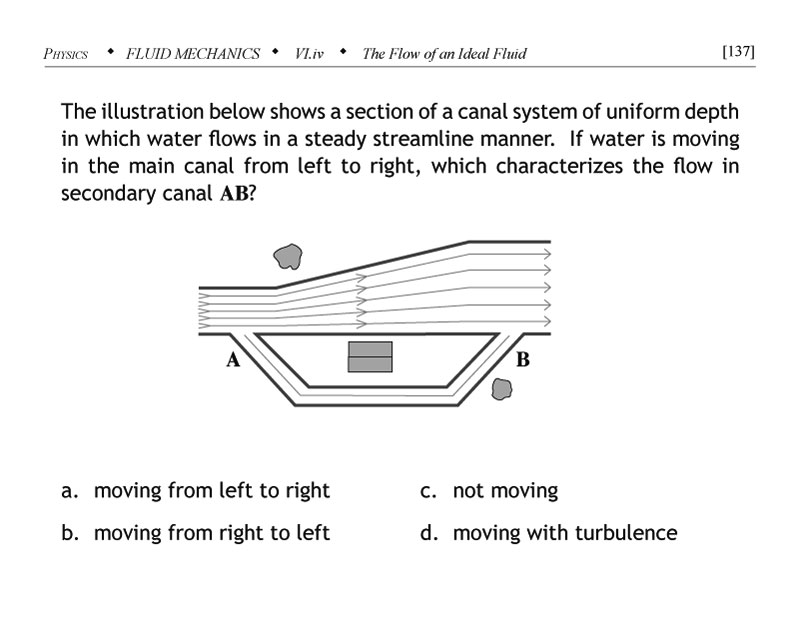 Bernoullis equation physics problem