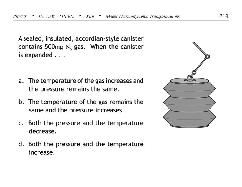 Expansion of a gas