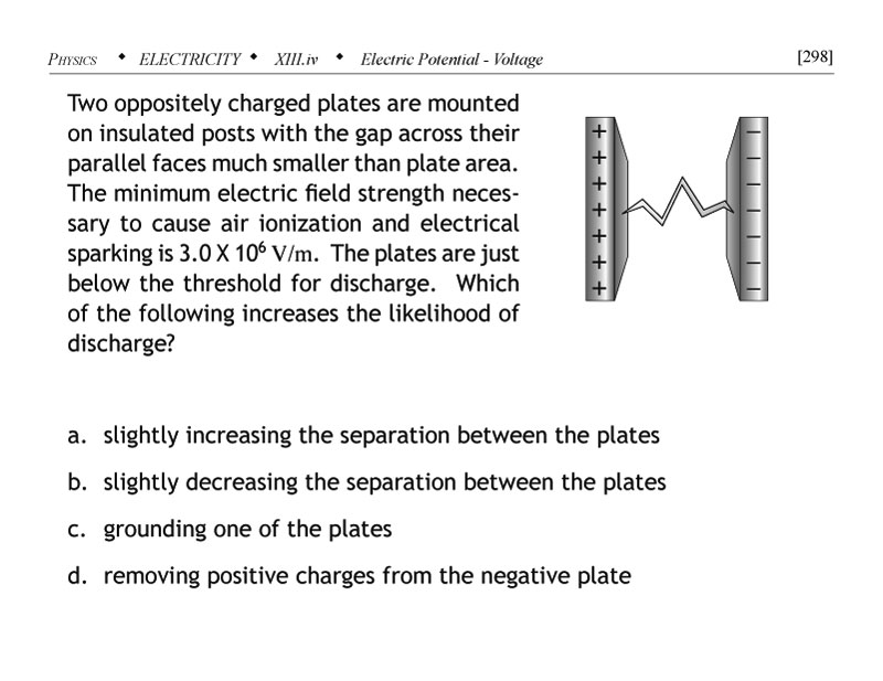 Discharge problem