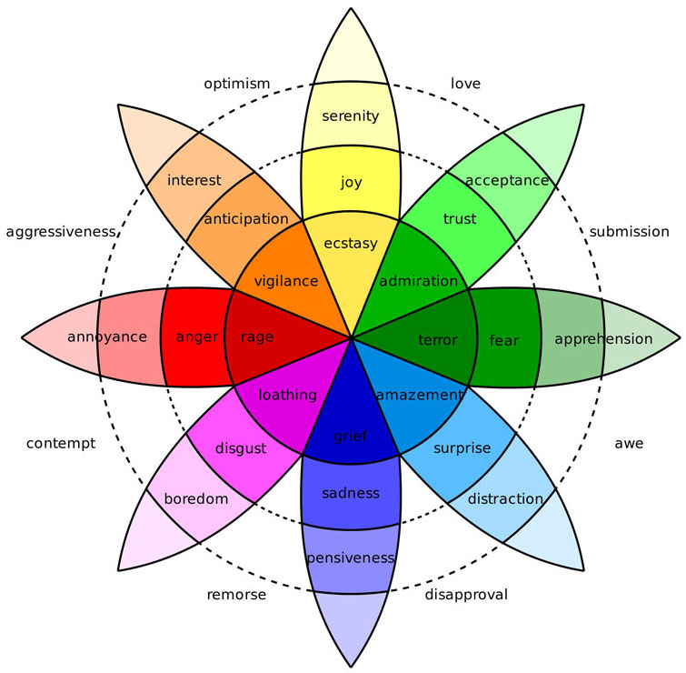 The emotional experiences are divided into two dimensions known as valence (how negative or positive the experience feels) and arousal (how energized or enervated the experience feels). These two dimensions can be depicted on a 2D coordinate map. This two-dimensional map was theorized to capture one important component of emotion called core affect. Core affect is not the only component to emotion, but gives the emotion its hedonic and felt energy.