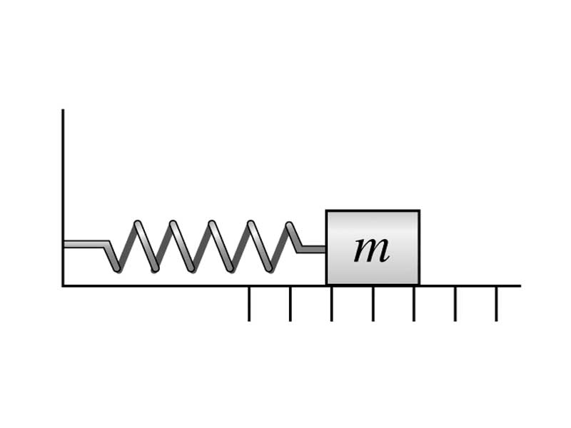 Mass-spring illustration