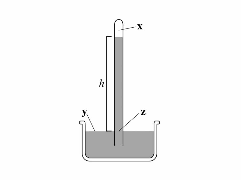 Simple barometer