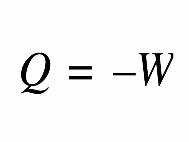 Heat flow and work in an isothermal process