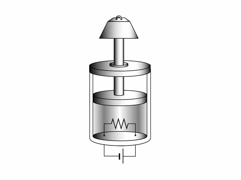 Constant pressure Dewar's flask