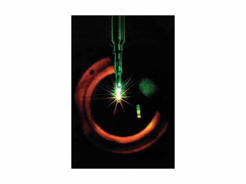 An inertial confinement fusion implosion in Nova, creating microsun conditions of tremendously high density and temperature rivaling even those found at the core of our Sun.