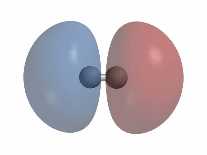 H2 1s?* antibonding molecular orbital