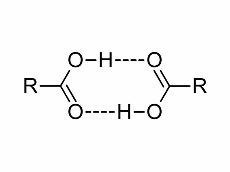 Carboxylic acid dimers.