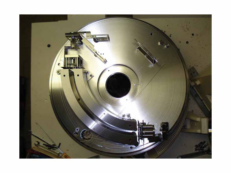 Electric sector from a Finnigan MAT mass spectrometer (vacuum chamber housing removed)