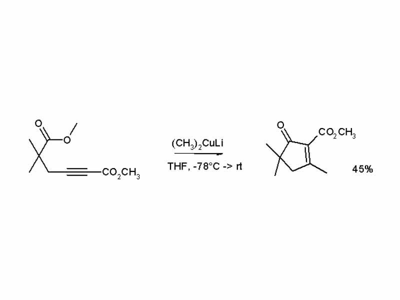 Gilman reaction example