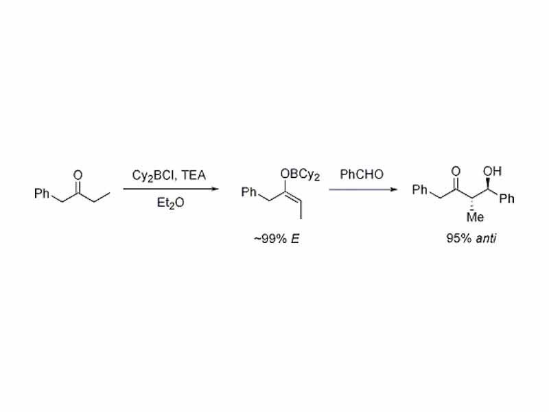 E enolates tend to induce anti product