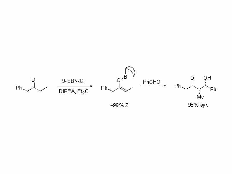 Z enolates tend to induce syn product