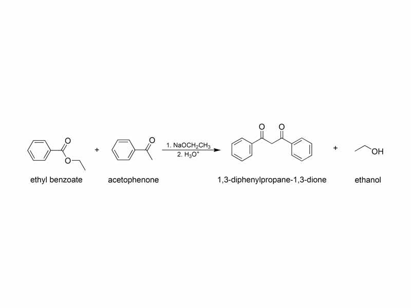 The mixed (or crossed) Claisen condensation, where an enolizable ester or ketone and a nonenolizable ester are used.