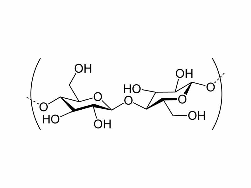 Cellulose as polymer of ?-D-glucose