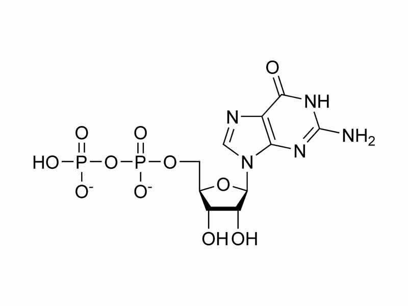 Guanosine diphosphate chemical structure