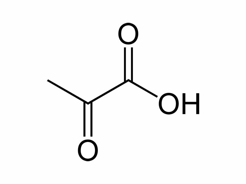 Pyruvic acid structure