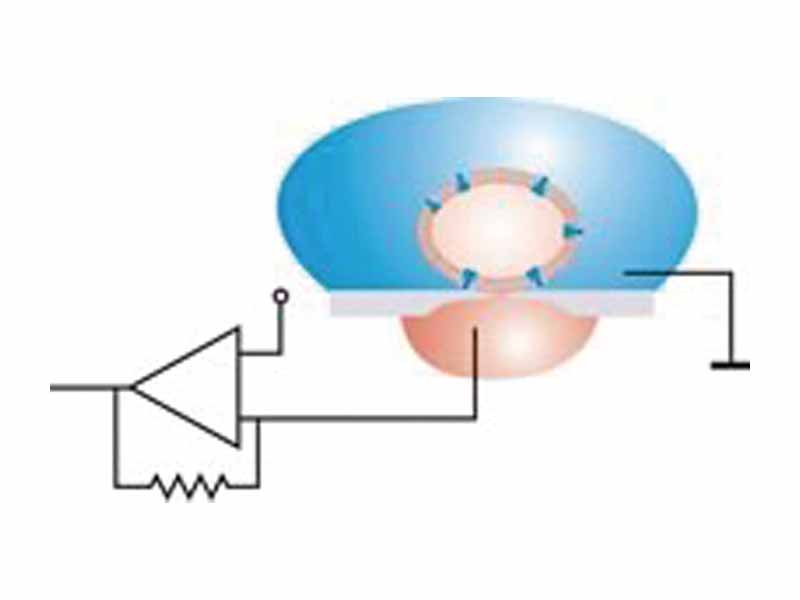 n planar patch configuration the cell is positioned by suction - relative movements between cell and aperture can then be excluded after sealing.