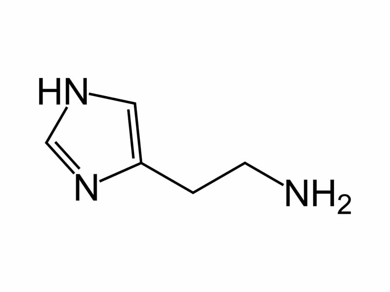 Histamine chemical structure