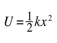 Formula - Potential energy of a mass-...