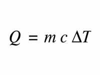 Heat involved in temperature change w...