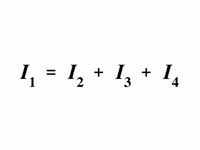 Formula applying Kirchoff's rule o...