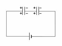 Circuit consisting of a voltage sourc...