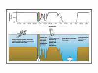 Rough plot of Earth's atmospheric tra...