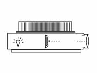 Slide projector for geometric optics ...