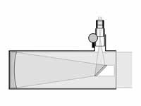 A diagram of a Newtonian telescope.