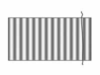 Air wedge inteference illustration