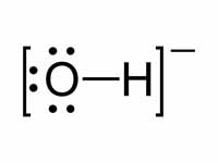 Hydroxide lone pairs