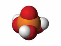 Phosphoric acid space filling