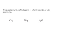 Rule for assigning oxidation numbers.