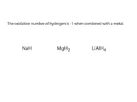 Rule for assigning oxidation numbers.