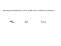 Rule for assigning oxidation numbers.