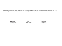 Rule for assigning oxidation numbers.