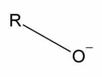 Chemical structure of Alkoxide