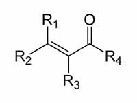 The general structure of an enone