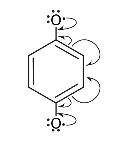 Electron movements in oxidation of di...