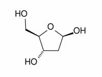 Deoxyribose structrure