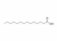 Myristic acid structure