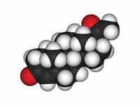 Progesterone 3D structure