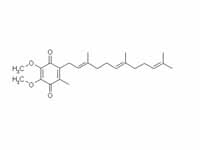 The oxidized structure of CoQ, or Q, ...