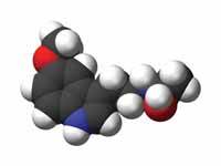 Melatonin - 3D structure