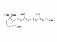 The structure of retinol, the most co...