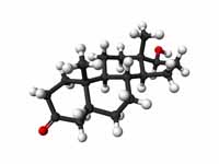 Dihydrotestosterone 3D